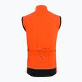 Gilet da ciclismo Castelli Perfetto Air arancione brillante da uomo 2