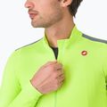 Castelli Puro 4 electric lime cycling longsleeve da uomo 3