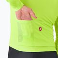 Castelli Puro 4 electric lime cycling longsleeve da uomo 4