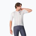 Maglietta da ciclismo da uomo Castelli Drittone Logo white/black