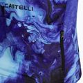 Maglietta da ciclismo da donna Castelli Cosmic Vortex multicolor violet blue 4
