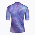 Maglietta da ciclismo da donna Castelli Cosmic Vortex multicolor ultraviolet rose 2