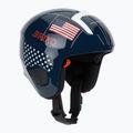 Casco da sci Briko Vulcano 2.0 USA Mips shiny blue/white/cardinal red