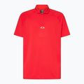 Polo Oakley Iconic Oakley Ss Uomo linea rossa