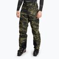 Pantaloni da sci Oakley Divisional Cargo Shell da uomo, verde mimetico tigrato