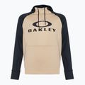 Felpa da snowboard Oakley Sierra DWR Fleece Hoody 2.0 humus da uomo 7