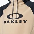 Felpa da snowboard Oakley Sierra DWR Fleece Hoody 2.0 humus da uomo 9