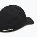 Berretto da baseball Oakley Tincan nero/grigio chiaro da uomo 2