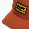 Cappello da baseball Oakley B1B Hdo Patch Trucker da uomo, color arancio/zolfo 3