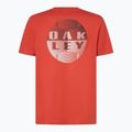 Oakley Graphic Tee da uomo rosso fuoco 2