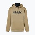 Felpa da snowboard uomo Oakley Rider Long 2.0 Hoodie pebble 7