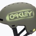 Casco Oakley Street1 EU matte dark brush stencil 7