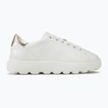 Geox Spherica EC4.1 scarpe da donna bianco/oro 3