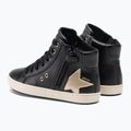 Geox Kalispera nero/platino scarpe junior 3