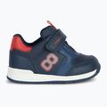 Geox Rishon, scarpe da bambino rosso/marino 8