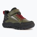 Scarpe Geox Simbyos Abx junior verde scuro/rosso 7