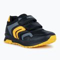 Scarpe Geox Pavel junior nero/oro 7