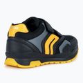 Scarpe Geox Pavel junior nero/oro 10