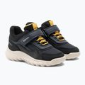 Geox Simbyos Abx scarpe junior navy/oro 4