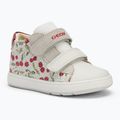 Geox Biglia scarpe da bambino bianco / rosso