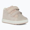 Geox Biglia scarpe da bambino rosa chiaro / bianco 8