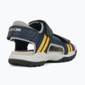 Geox Borealis, sandali junior blu oceano/oro 11