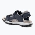 Geox Borealis, sandali junior blu oceano/oro 3
