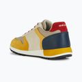 Geox Alben beige/giallo scarpe junior 10