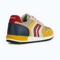 Geox Alben beige/giallo scarpe junior 11