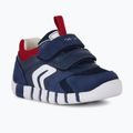 Geox Iupidoo - scarpe per bambini, blu/rosso scuro