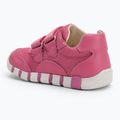 Geox Iupidoo rosa / giallo scarpe da bambino 3