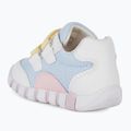 Geox Iupidoo cristallo / bianco scarpe da bambino 10