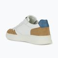 Geox Arvier scarpe da uomo bianco/beige 4