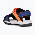 Geox Borealis sandali junior blu oceano/arancio 10
