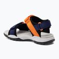 Geox Borealis sandali junior blu oceano/arancio 3