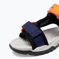 Geox Borealis sandali junior blu oceano/arancio 7