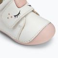 Geox Tutim bianco / rosa scarpe da bambino 7