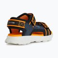 Geox Airadyum blu oceano/arancio sandali junior 8
