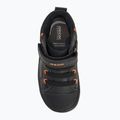 Geox Gisli nero/arancio scuro scarpe da bambino 5