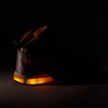 Scarpe Geox Inek junior nero/giallo 8