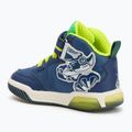 Geox Inek scarpe da bambino blu/verde lime 3