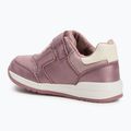 Scarpe Geox Rishon rosa scuro/bianco vecchio per bambini 3