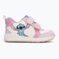 Geox Rishon bianco/rosa scarpe da bambino 2