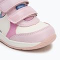 Geox Rishon bianco/rosa scarpe da bambino 7