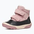 Geox Omar nero / rosa stivali da neve per bambini 10