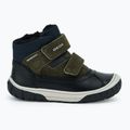 Stivali da neve per bambini Geox Omar nero/verde scuro 2