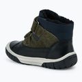 Stivali da neve per bambini Geox Omar nero/verde scuro 3