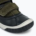Stivali da neve per bambini Geox Omar nero/verde scuro 7