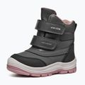 Geox Flantil ABX scarpe da bambino antracite/rosa scuro 10