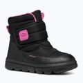 Geox Willaboom ABX stivali da neve per bambini nero / fucsia